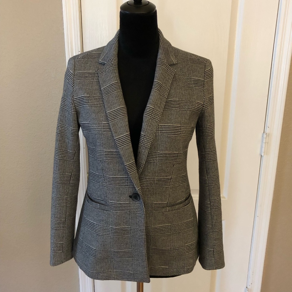 Plaid blazer